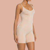 Mid-Thigh Bodysuit Seamless Shapewear For Women