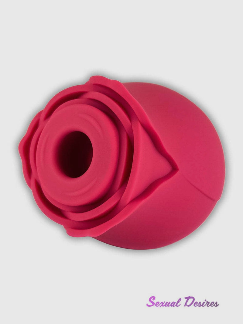 Rose Vibrator with Suction (10 Functions)