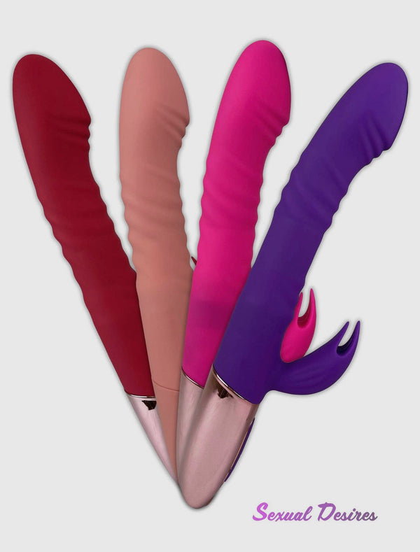 Thrusting Rabbit Multifunction Vibrator