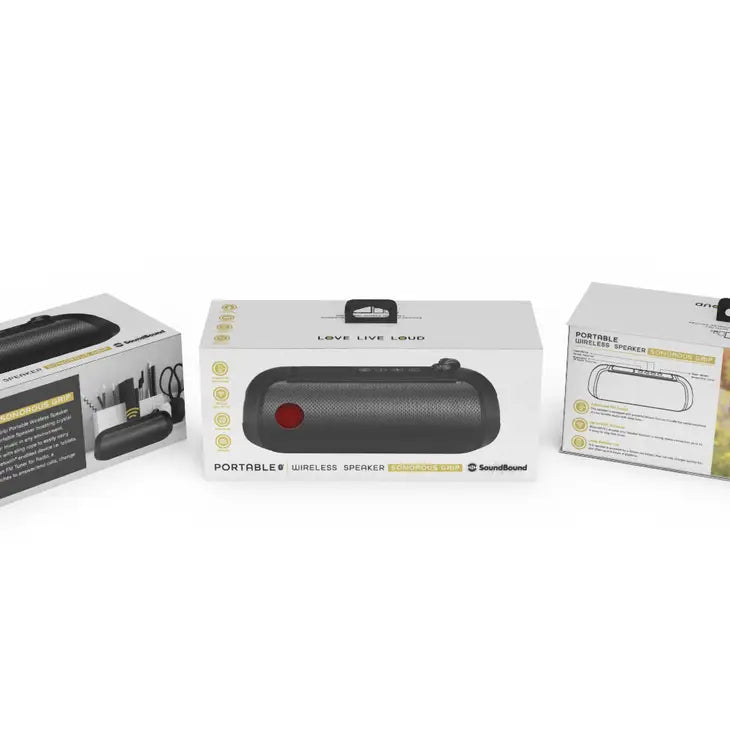 Bluetooth Wireless Speaker (Sonorous Grip Curved)