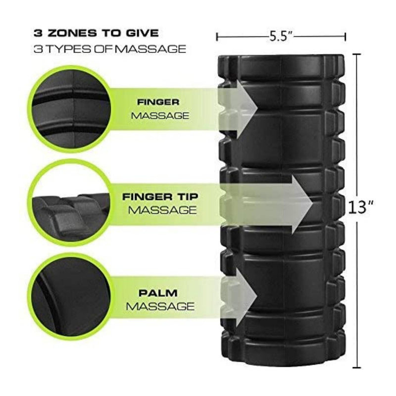 2-In-1 Foam Roller for Deep Tissue Massage