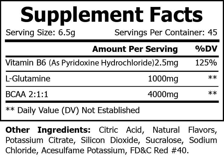 Ascended BCAA (Fruit Punch)