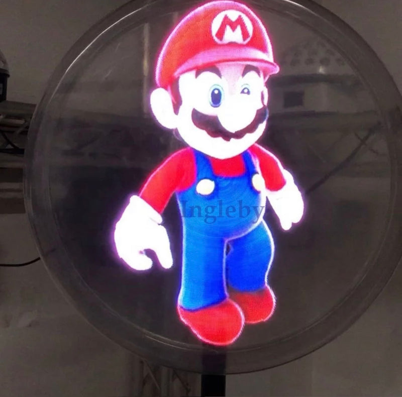 High Resolution WiFi App Controlled Display  3D Hologram Fan